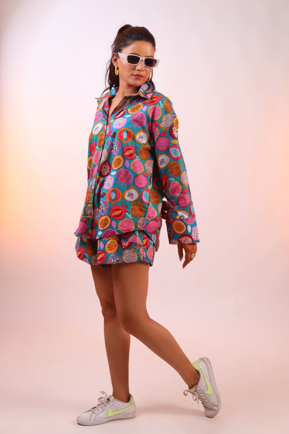 Crimson pop co-ord set