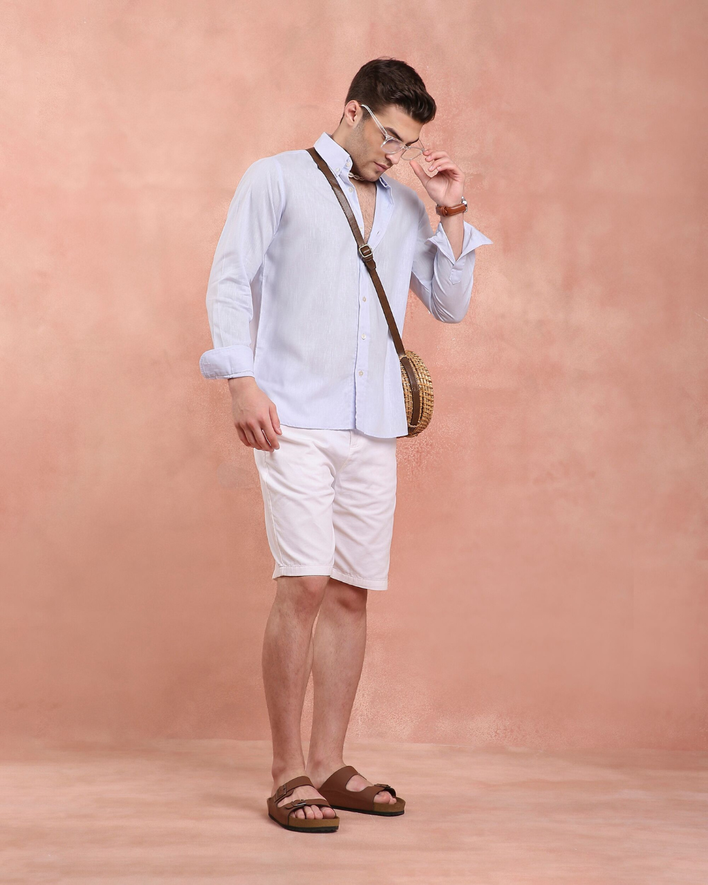 Blue Linen Shirt