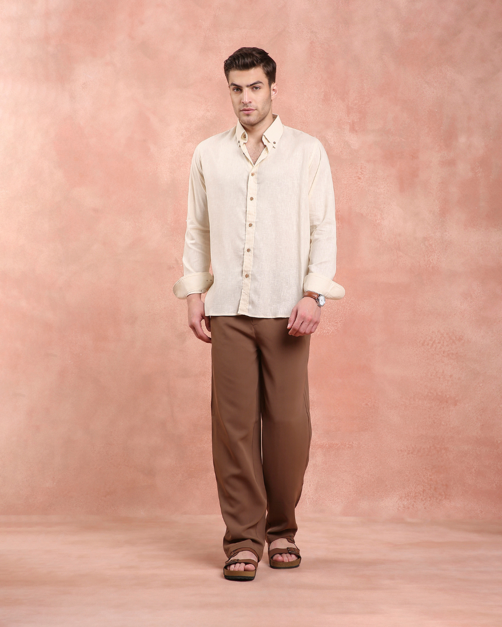 Butter Yellow Linen Shirt