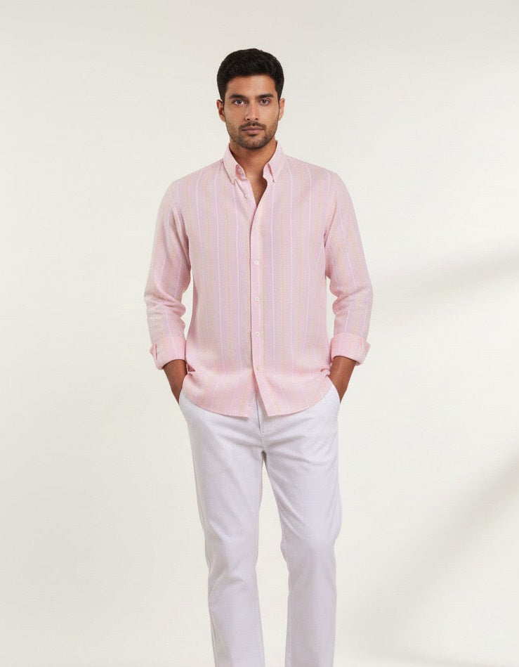Pink Stripe Shirt