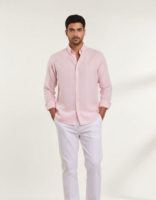 Pink Stripe Shirt