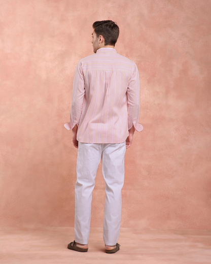 Pink Stripe Shirt