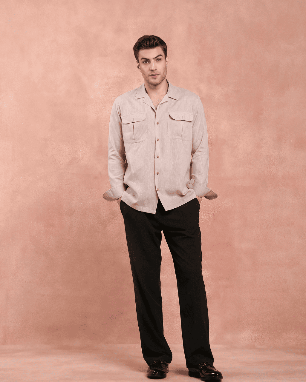 Beige way shirt