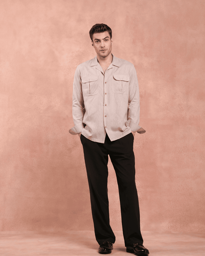 Beige way shirt