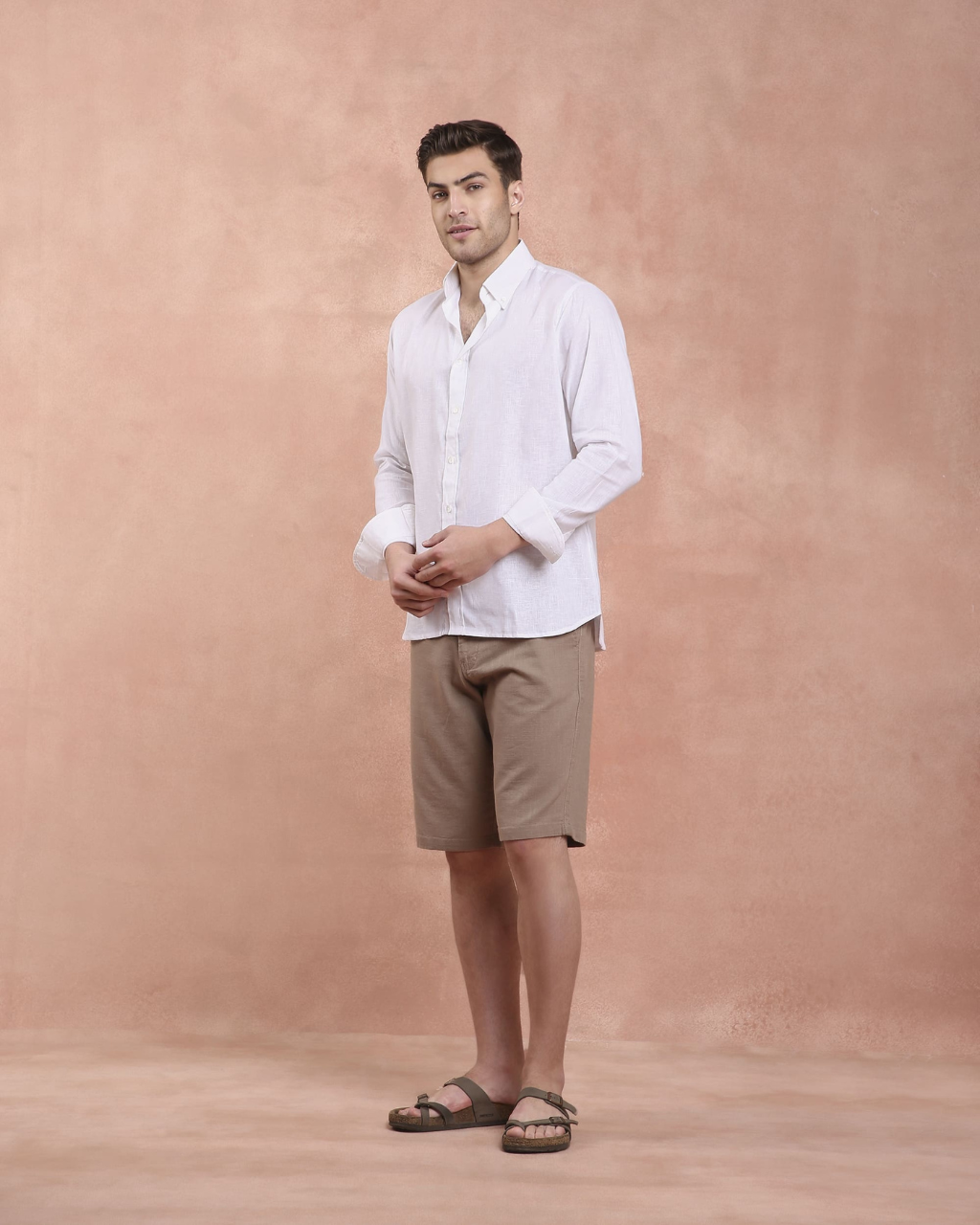 White Linen Shirt