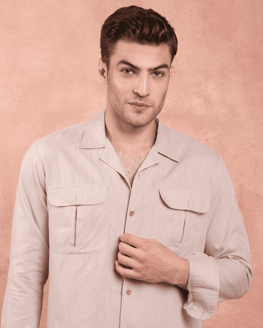 Beige way shirt