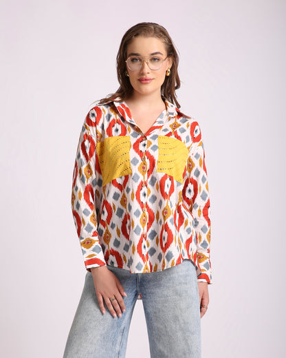 Sunset Ikat