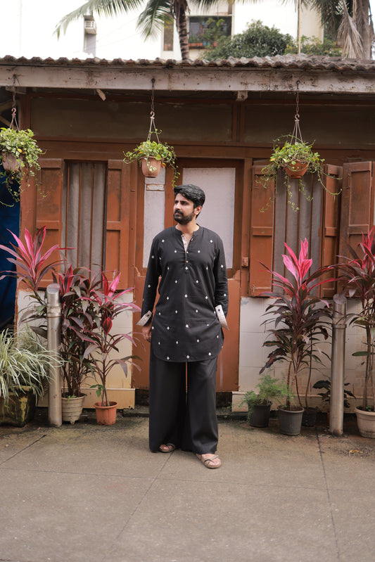 Clubs & Spades-BL Kurta